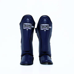 THAISMAI [LP184] Muay Thai Shin Guards Navy Blue