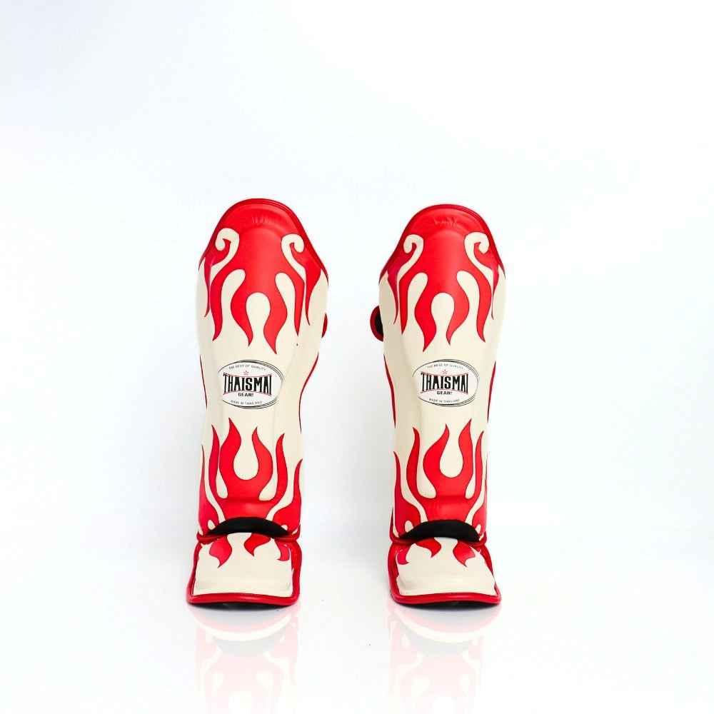 THAISMAI FLAME Muay Thai Shin Guards