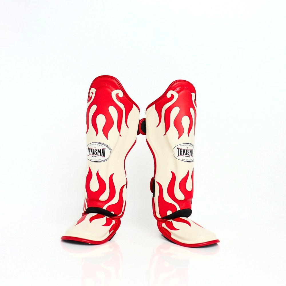 THAISMAI FLAME Muay Thai Shin Guards