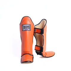 THAISMAI [LP184] Muay Thai Shin Guards Orange