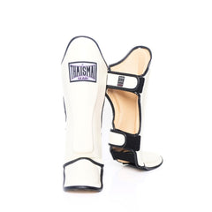 THAISMAI [LP184] Muay Thai Shin Guards White