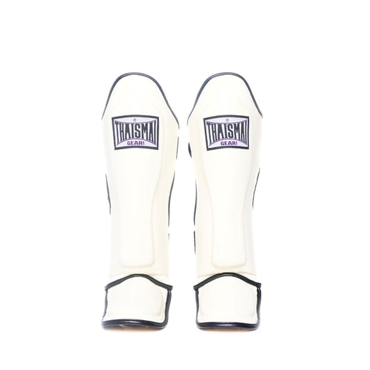 THAISMAI [LP184] Muay Thai Shin Guards White