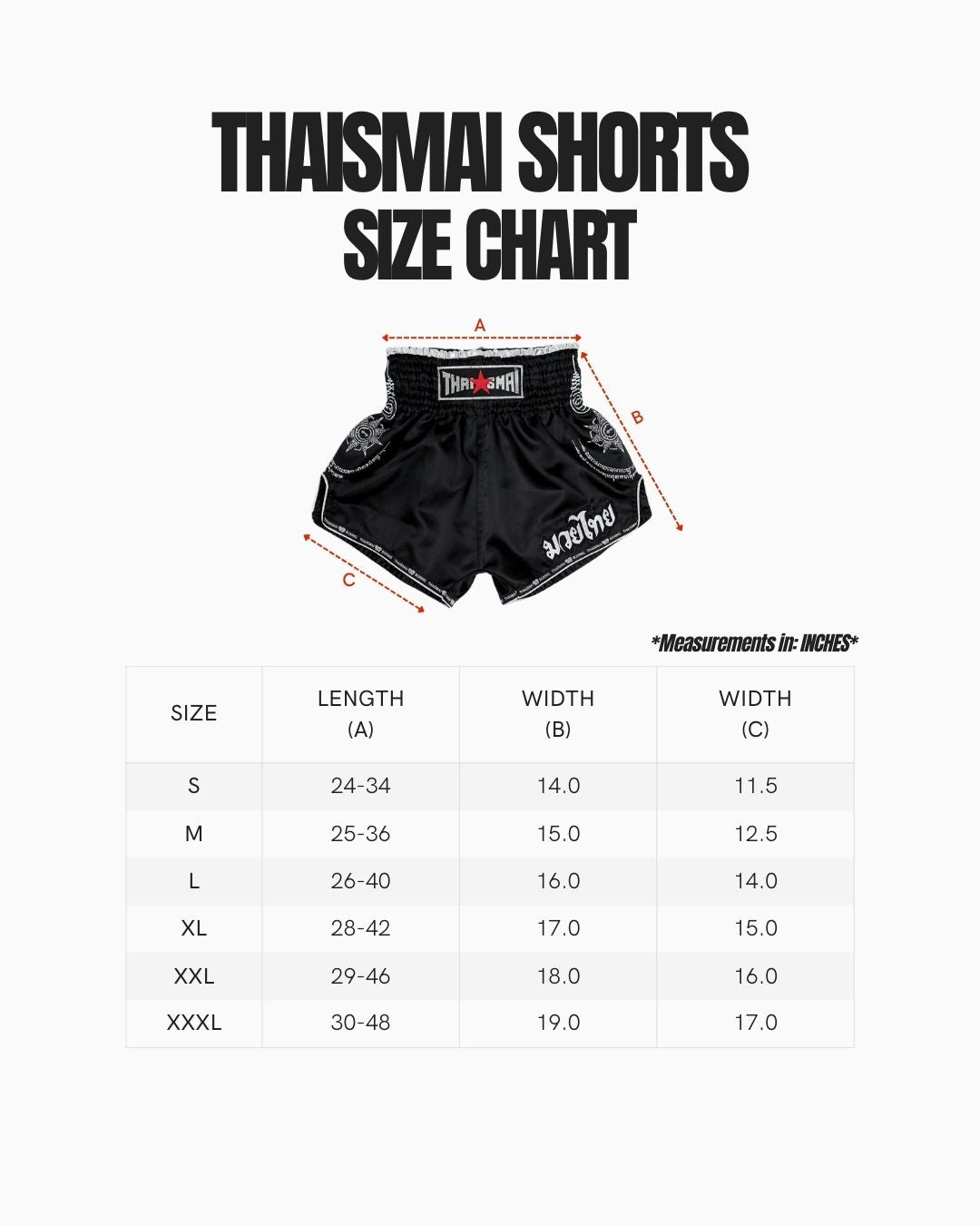 ThaiSmai "TIGER" Muay Thai Shorts