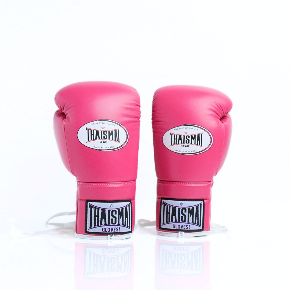 ThaiSmai [BG121] Lace Up Gloves Pink