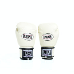 THAISMAI [BG124] Muay Thai Boxing Gloves White