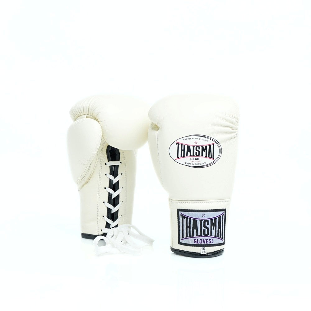 ThaiSmai [BG121] Lace Up Gloves White
