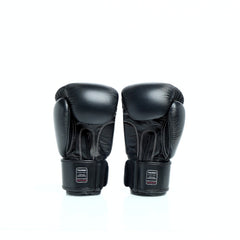 THAISMAI [BG124] Muay Thai Boxing Gloves Black