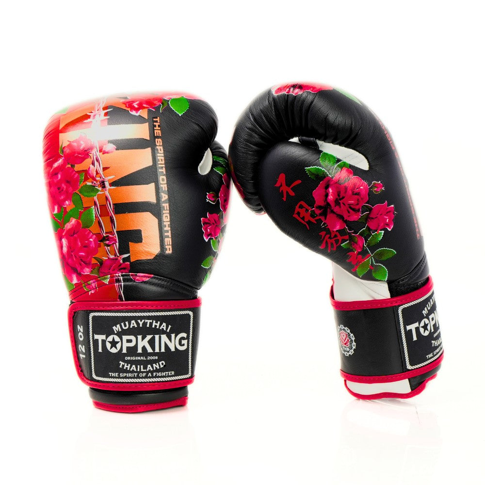 TOPKING GLOVES BLACK ROSE