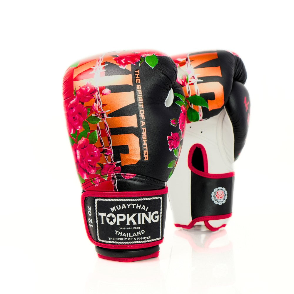 TOPKING GLOVES BLACK ROSE