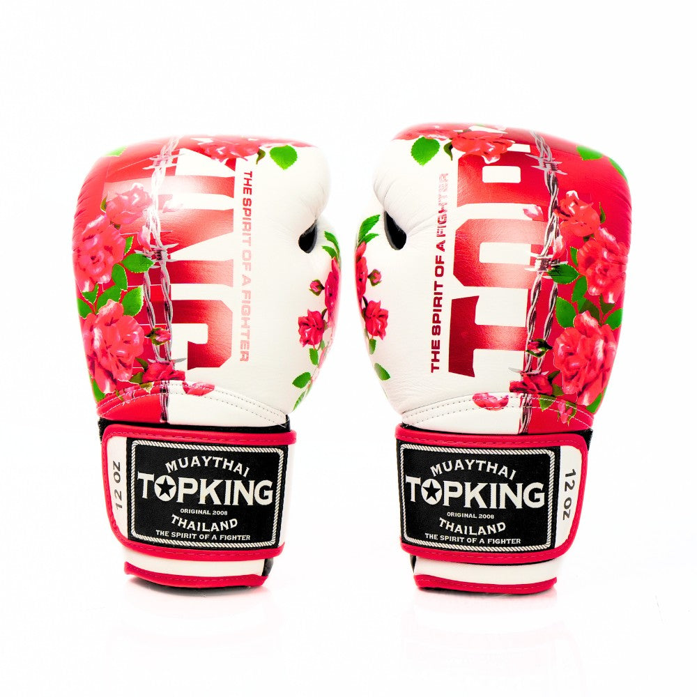 TOPKING GLOVES WHITE ROSE