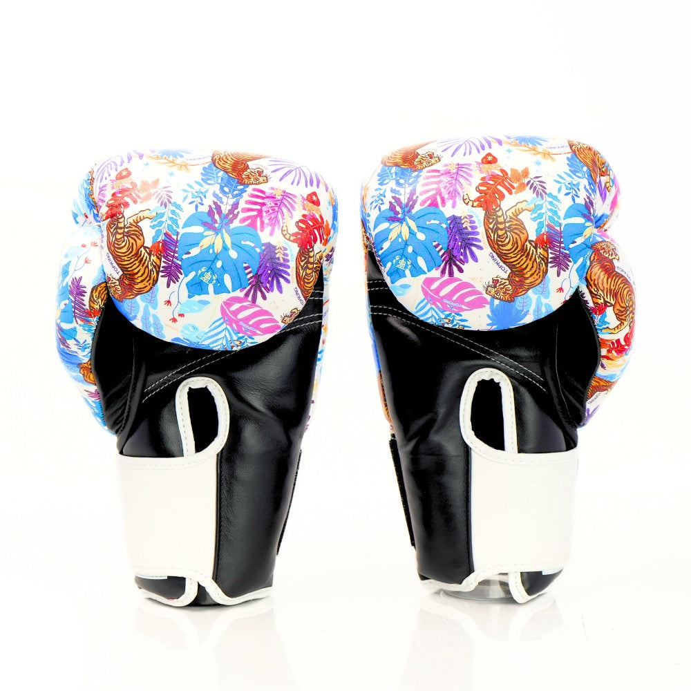 TOPKING GLOVES BLACK WHITE WILD TIGER KING
