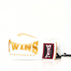Twins Special [BGLL1-2T] Lace Up Gloves "White/Gold"