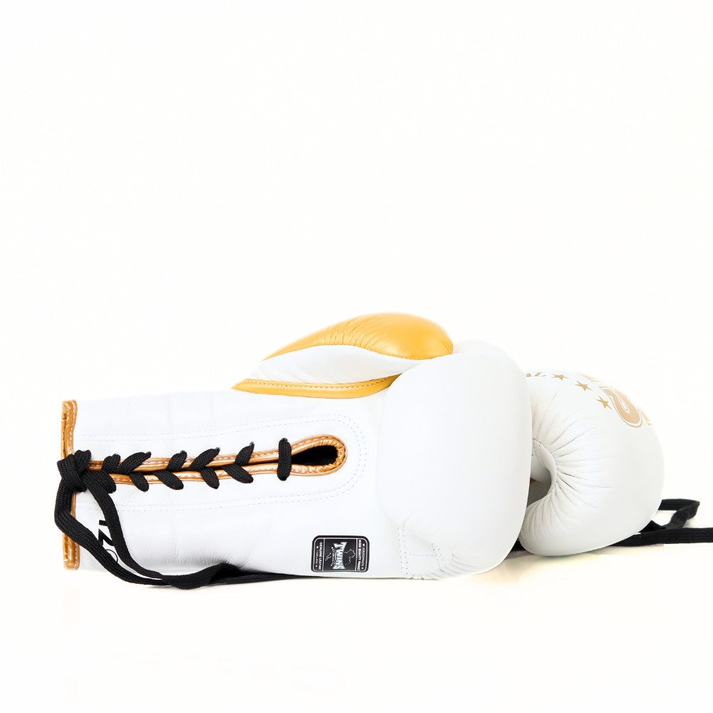 Twins Special [BGLL1-2T] Lace Up Gloves "White/Gold"