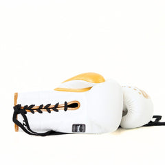 Twins Special [BGLL1-2T] Lace Up Gloves "White/Gold"
