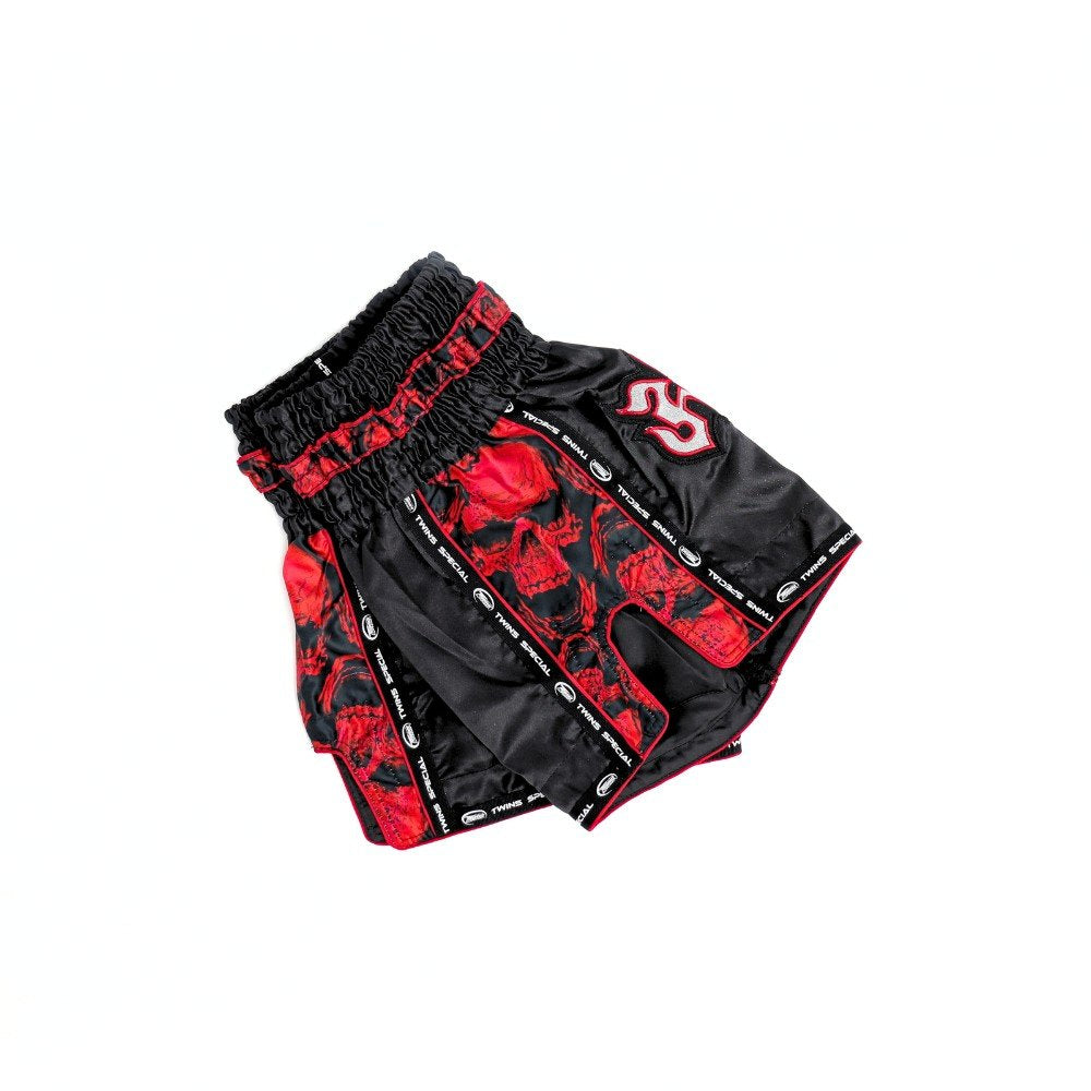 Twins Special [TBS-SKULL] Muay Thai Shorts