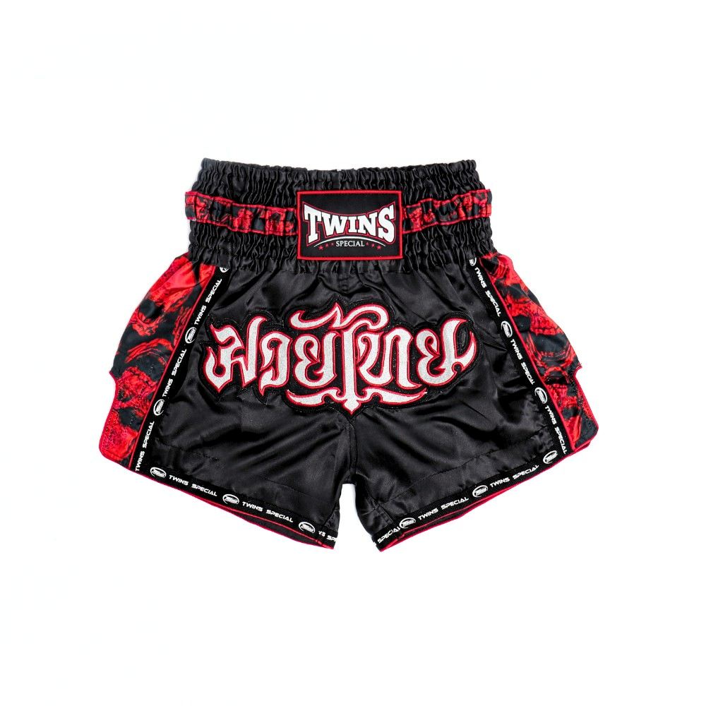 Twins Special [TBS-SKULL] Muay Thai Shorts