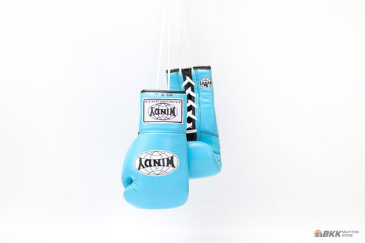 Windy [BGL] Lace Up Boxing Gloves Light Blue