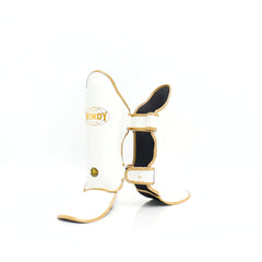 Windy [LP3] Muay Thai Shin Guards White/Gold