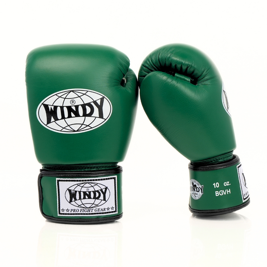 Windy [BGVH] Muay Thai Gloves Green