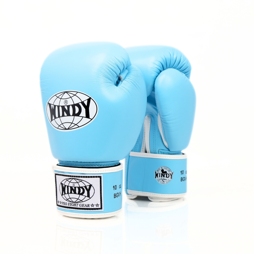 Windy [BGVH] Muay Thai Gloves Light Blue