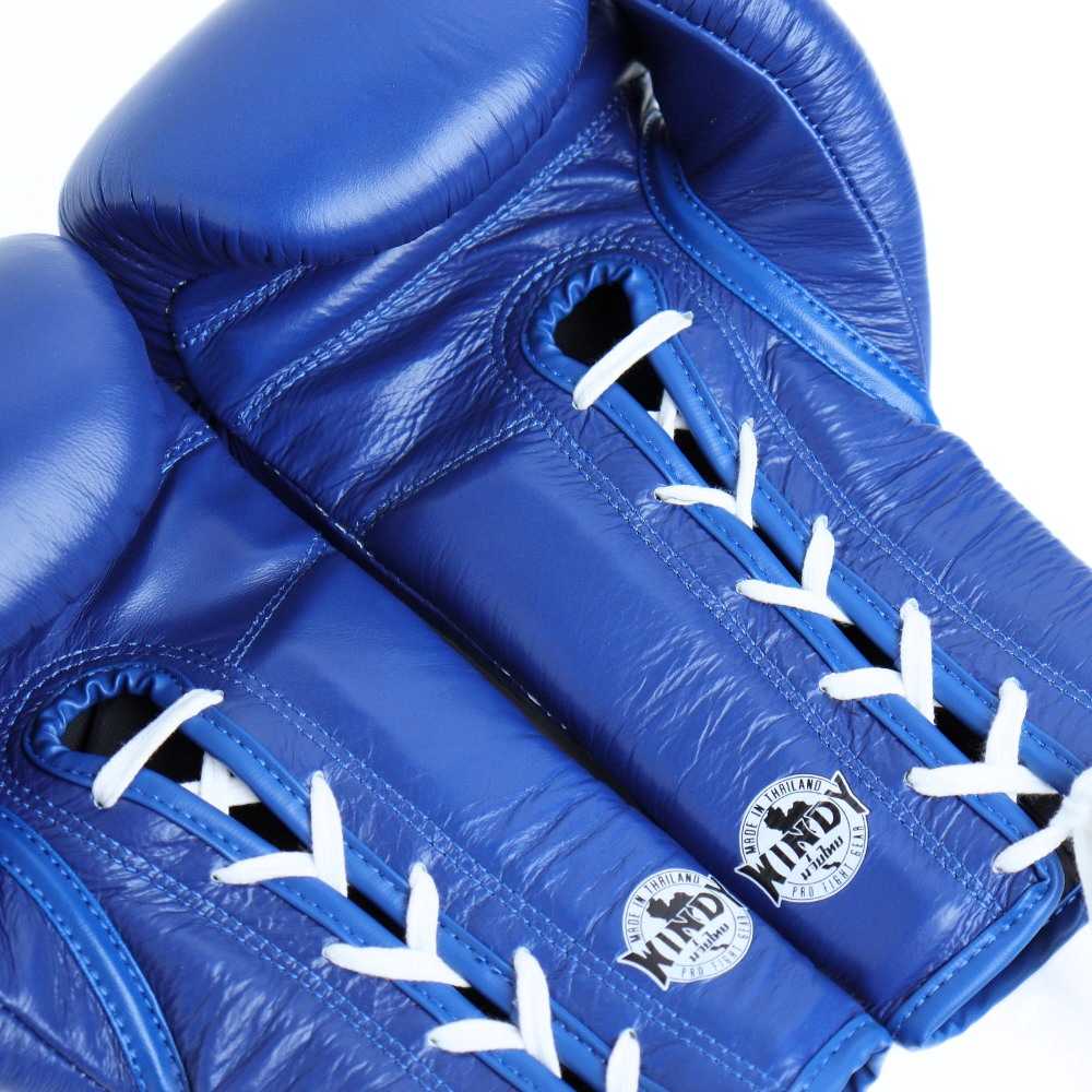 Windy [BGL] Lace Up Boxing Gloves Blue