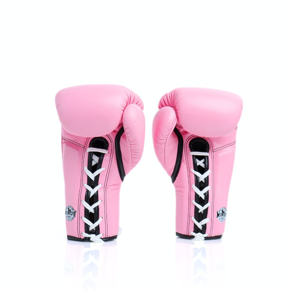 Windy [BGL] Lace Up Boxing Gloves Pink
