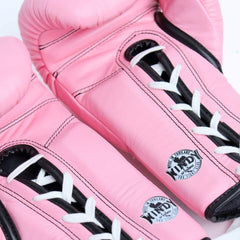 Windy [BGL] Lace Up Boxing Gloves Pink