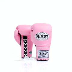 Windy [BGL] Lace Up Boxing Gloves Pink