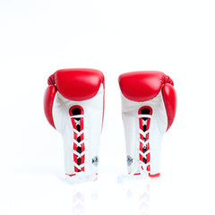 Windy [BGL] Lace Up Boxing Gloves Red/White