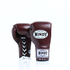 Windy [BGL] Lace Up Boxing Gloves Maroon