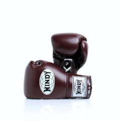 Windy [BGL] Lace Up Boxing Gloves Maroon