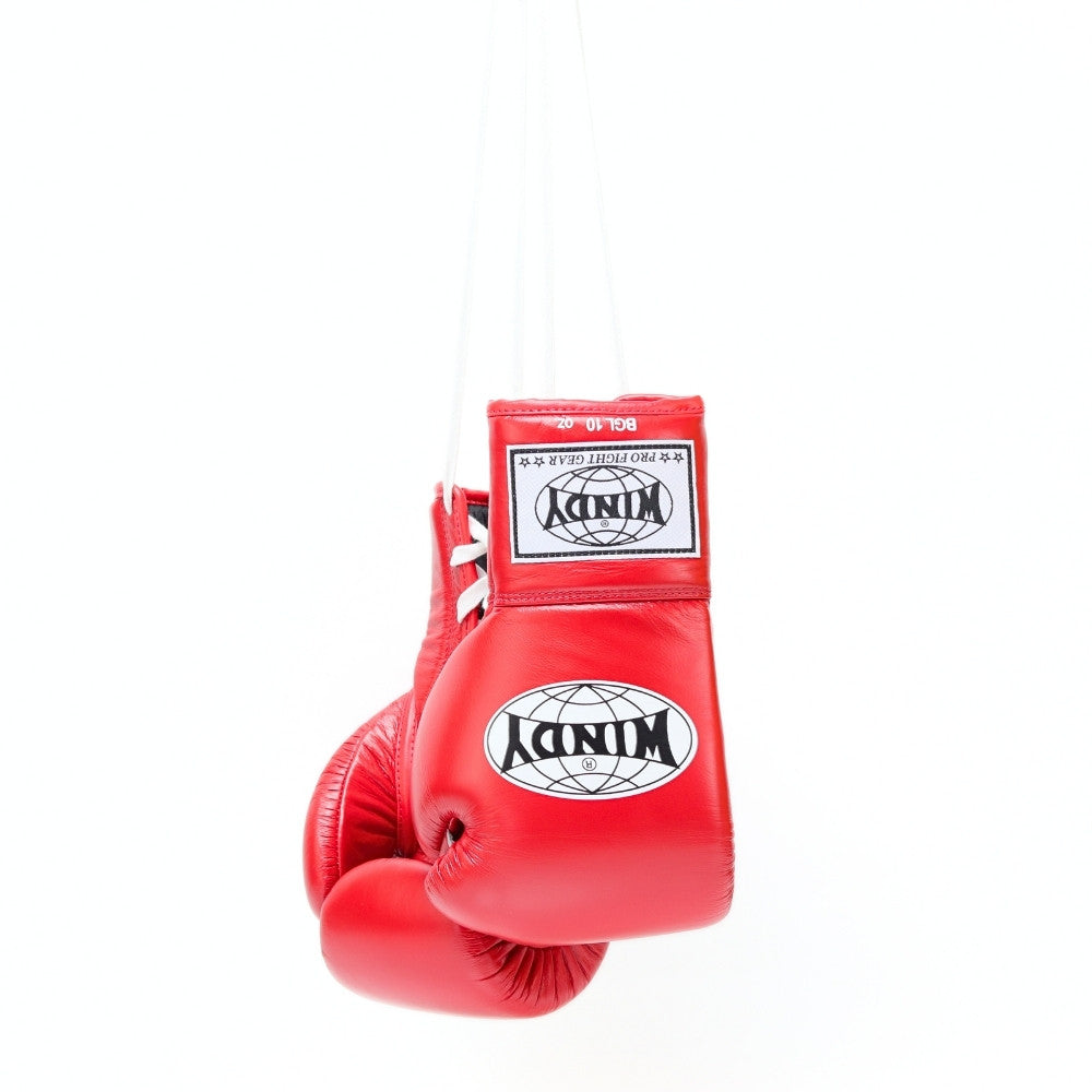 Windy [BGL] Lace Up Boxing Gloves Red – BkkMuayThaiStore