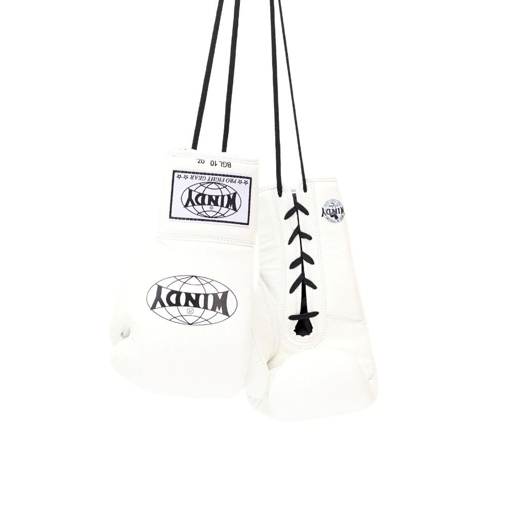 Windy [BGL] Lace Up Boxing Gloves White – BkkMuayThaiStore