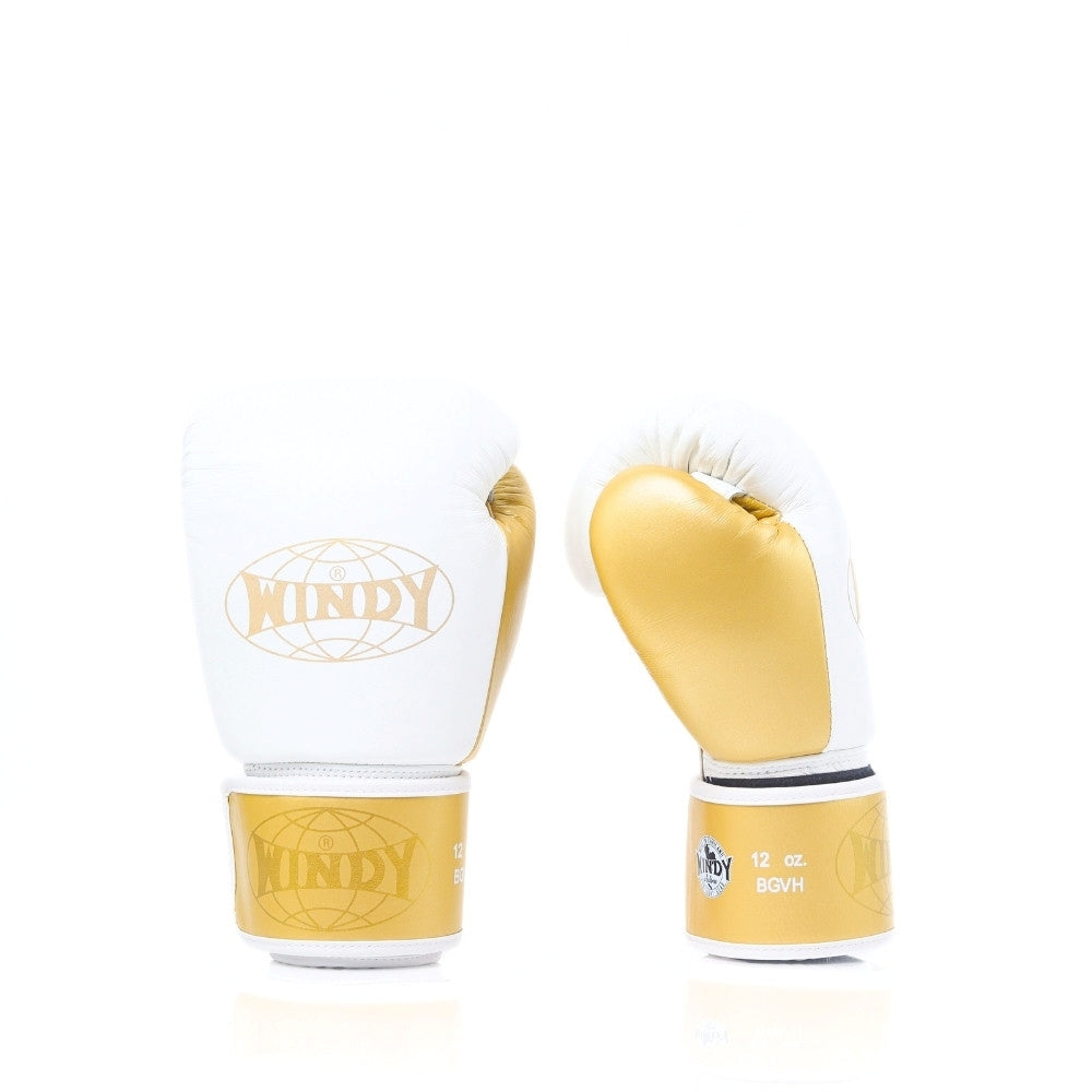 Windy [BGVH] Boxing Gloves White/Gold