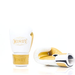 Windy [BGVH] Boxing Gloves White/Gold