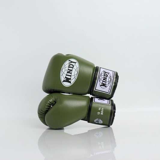 Windy [BGVH] Muay Thai Gloves Olive Green