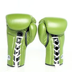 Windy [BGL] Lace Up Boxing Gloves Olive Green
