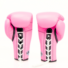 Windy [BGL] Lace Up Boxing Gloves Pink