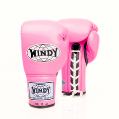 Windy [BGL] Lace Up Boxing Gloves Pink