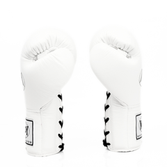 Windy [BGL] Lace Up Boxing Gloves White