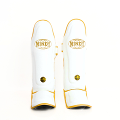 Windy [LP3] Muay Thai Shin Guards White/Gold