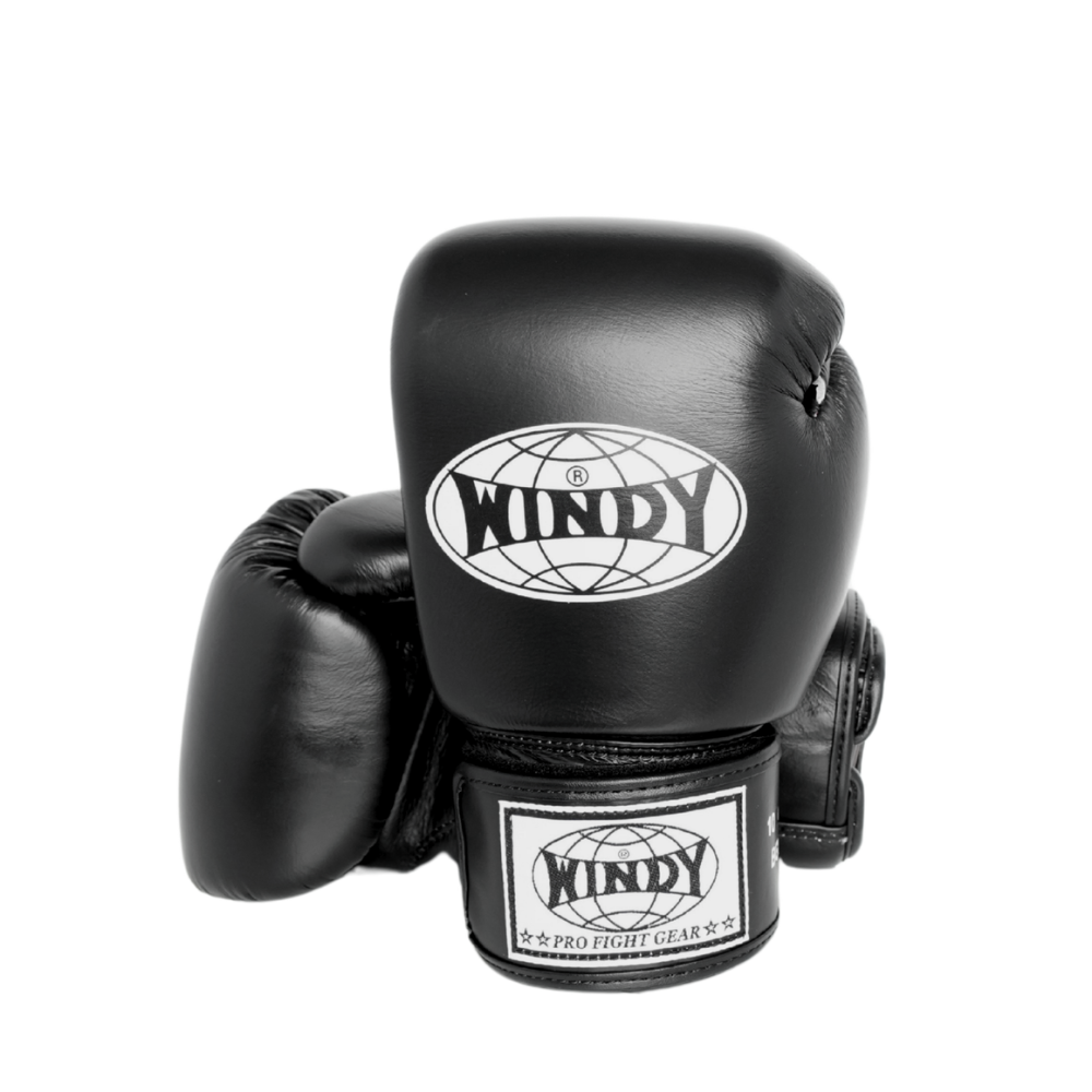 Windy [BGVH] Muay Thai Gloves Black