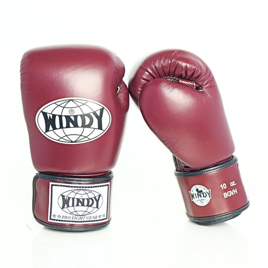 Windy [BGVH] Muay Thai Gloves Maroon