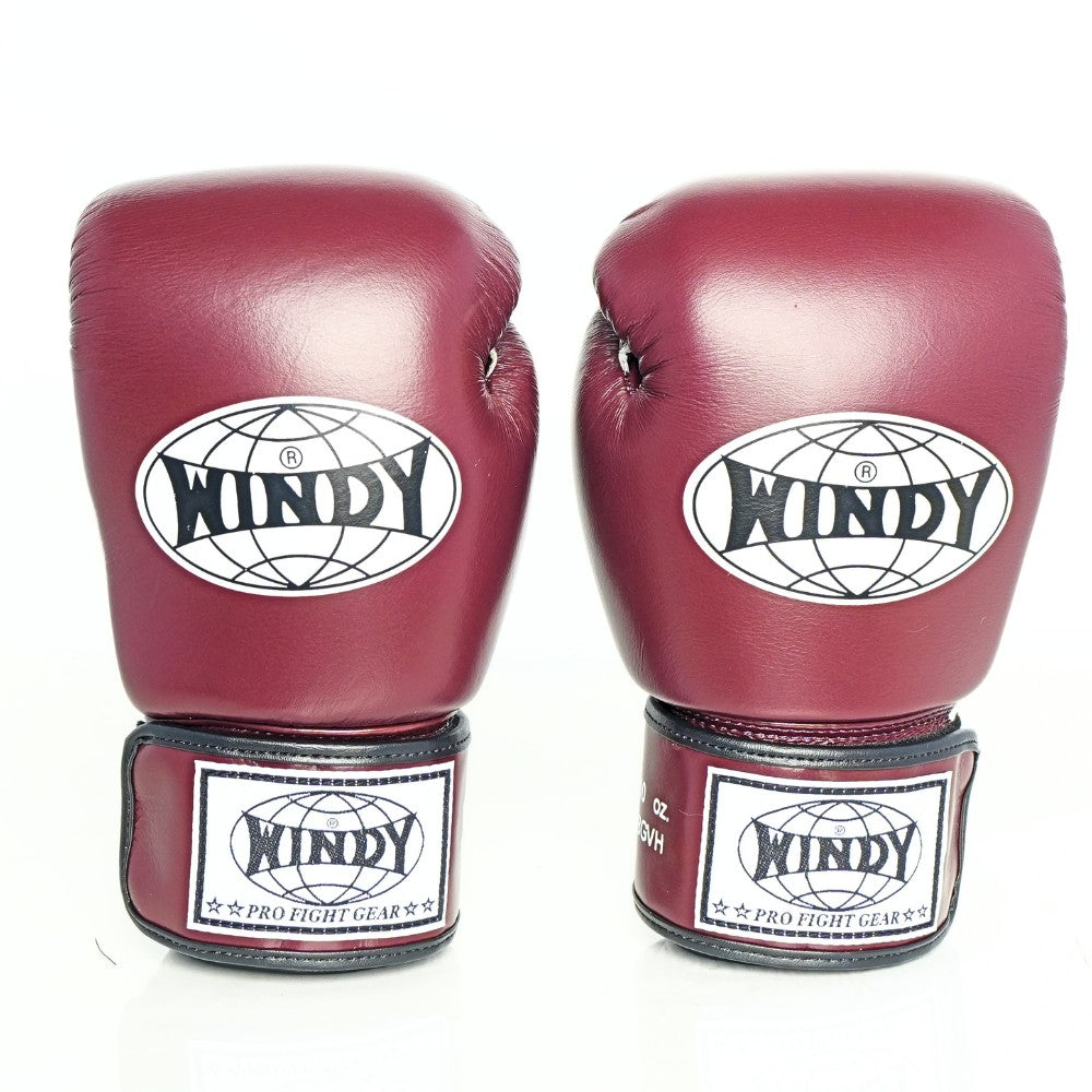 Windy [BGVH] Muay Thai Gloves Maroon