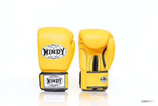Windy [BGVH] Muay Thai Gloves Yellow