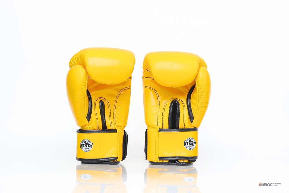 Windy [BGVH] Muay Thai Gloves Yellow