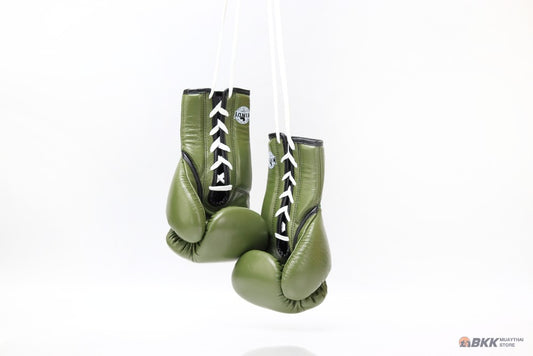 Windy [BGL] Lace Up Boxing Gloves Olive Green