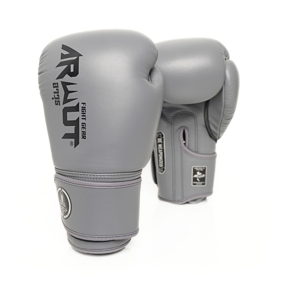 ARWUT [BG5] ''THE ASCENT'' MUAY THAI BOXING GLOVES IRON GREY