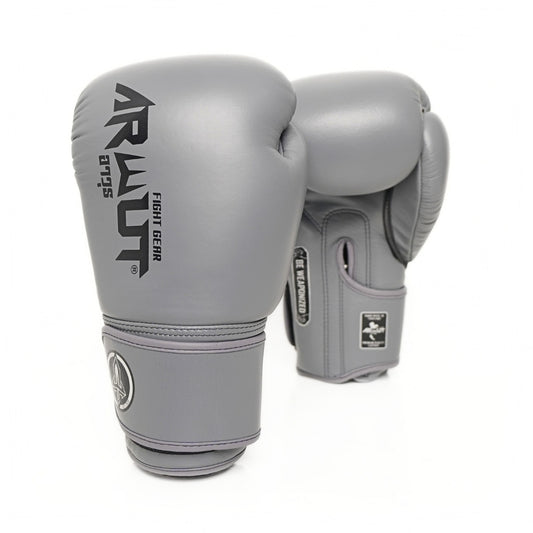 ARWUT [BG5] ''THE ASCENT'' MUAY THAI BOXING GLOVES IRON GREY