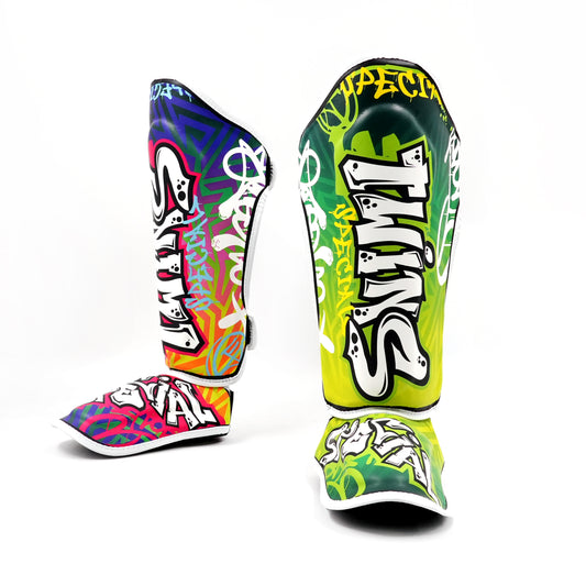 Twins Special [FSGL10-68] "Graffiti" Shin Guards